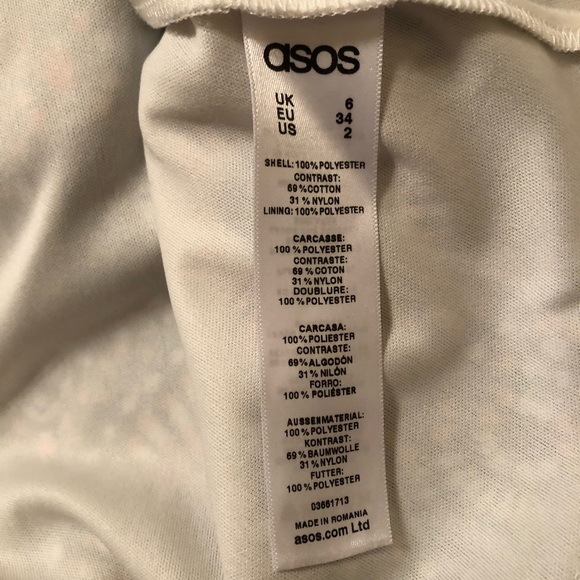 ASOS Skater Dress in Paisley Print with Lace Back - Picture 12 of 12